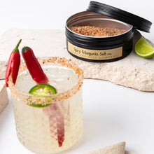 Load image into Gallery viewer, Cocktail Salt Blend: Spicy Margarita - Tin 150g
