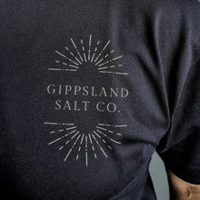 Load image into Gallery viewer, Gippsland Salt Company Unisex T-Shirt: Black
